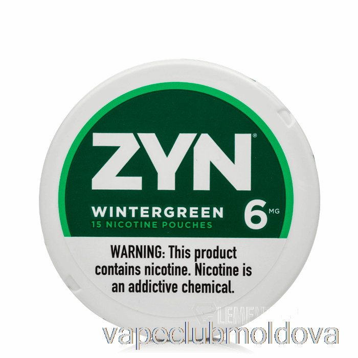 Kit Vape Pod Zyn Pungi Cu Nicotină - Wintergreen 6mg